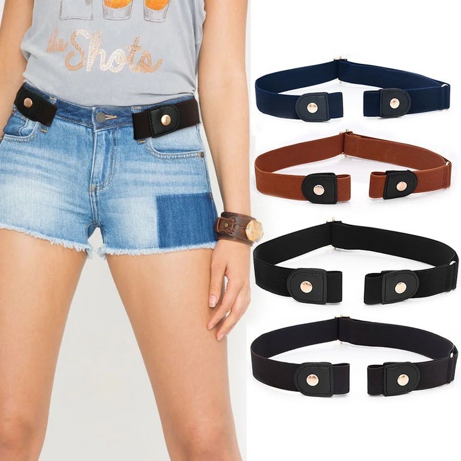 Invisible Belt Seamless Lazy Elastic Belt Female Adjustment Elastic Waist Artifact I.309603632