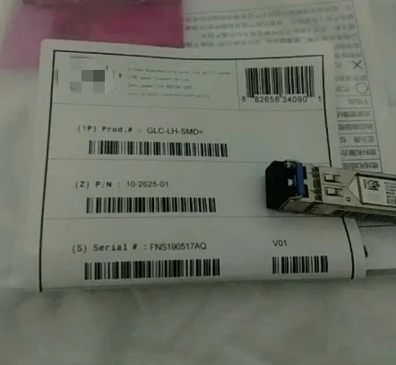 100% рабочий гигабитный одномодовый оптический модуль SFP GLC-LH-SMD /SM 1310 нм 10 км высокое
