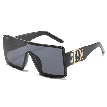 

2020 Luxury Big Square Sunglasses Women Brand Designer Retro Sun Glasses Female Oversized Shades UV400 Zonnebril dames