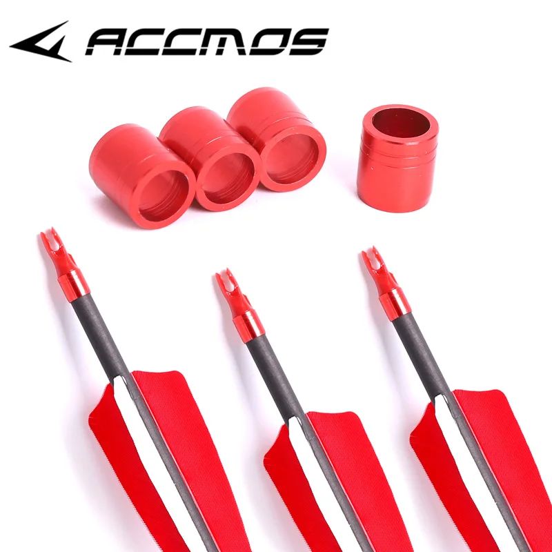 Slingshot Ammo 20pcs Archery Ring Explosion-proof Ring for 6.2 mm Arrow Shaft