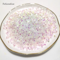 500g 2*3mm Bingsu Beads slime Additives Iridescent Beads Supplies DIY Sprinkles kit for Fluffy Clear Crunchy 1