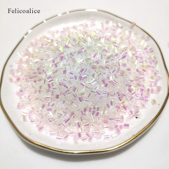 

500g 2*3mm Bingsu Beads slime Additives Iridescent Beads Supplies DIY Sprinkles kit for Fluffy Clear Crunchy