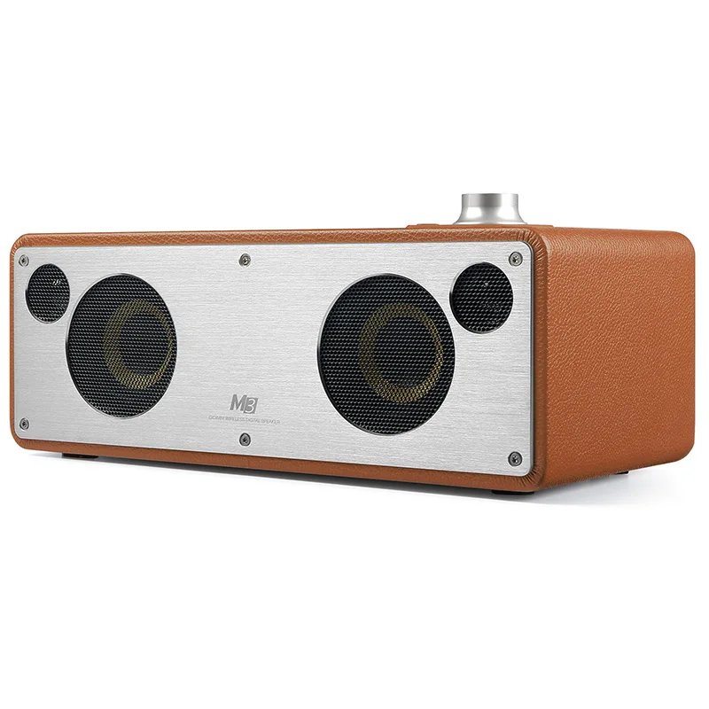 Camel GGMM M3 Wi-Fi колонка, Bluetooth колонка, стерео Hi-Fi звук, сабвуфер для домашнего кинотеатра, беспроводная колонка, поддержка DLNA и Airplay для Spotify - Цвет: Camel