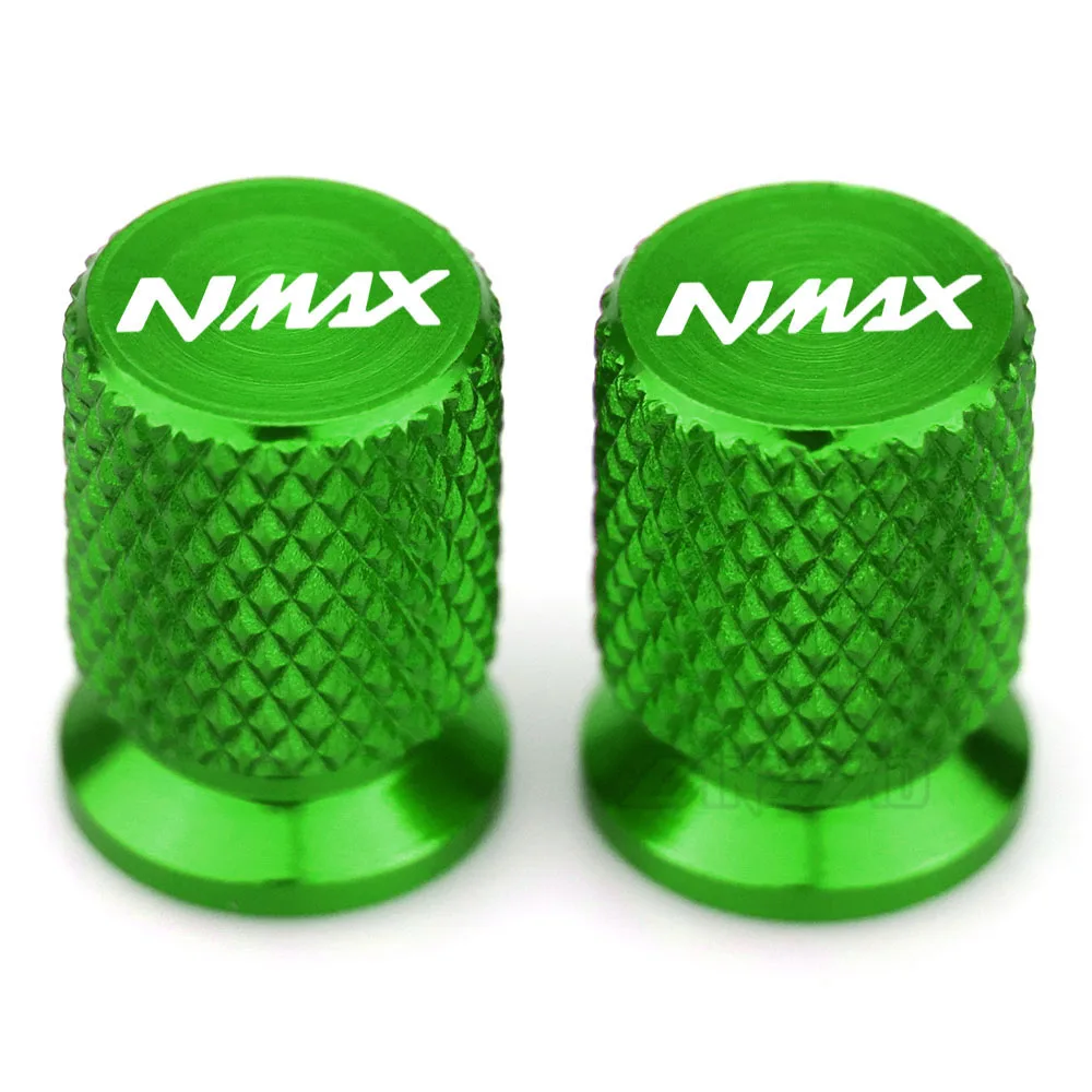 CNC алюминиевые шины клапан воздушный порт крышка крышки мотоцикла аксессуары для Yamaha Nmax N-max 125 155 Красный Синий Золотой - Цвет: Green
