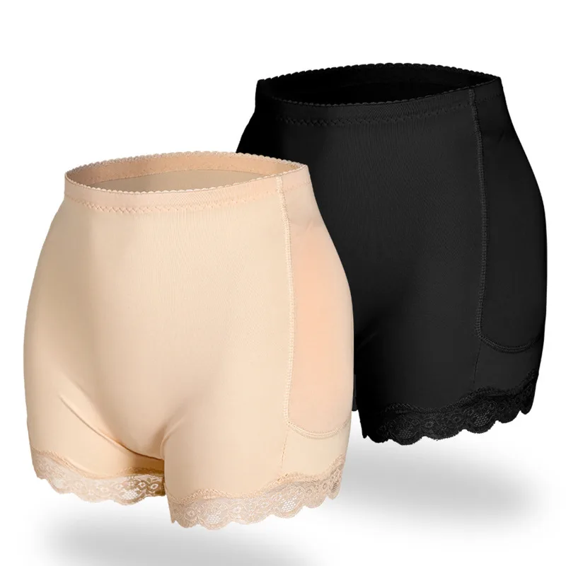 AFLIFLI 1 Paire De Coussinets En Silicone Pour Fessiers, Faux Hanches Portables, Rehausseur De Fesses Et Inserts Rembourrés Pour Femme, Culotte Gainante Pour Gros Fessier, Pêche