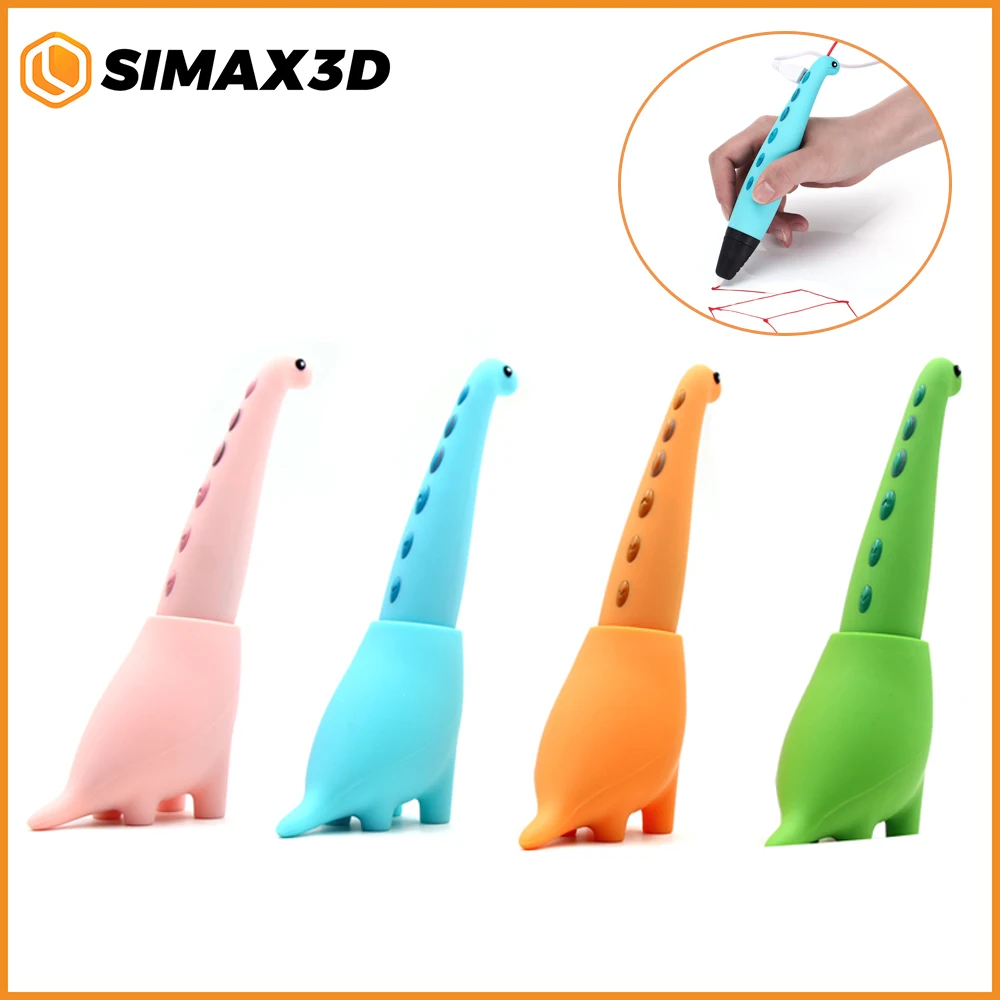 

3d-ручка SIMAX3D для рисования, с динозаврами, 2 скорости, высокая/низкая температура