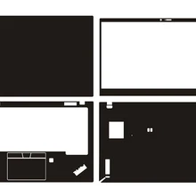 Наклейки для ноутбука, наклейки из углеродного волокна для lenovo THINKPAD X1 Carbon 7th LTE 14"