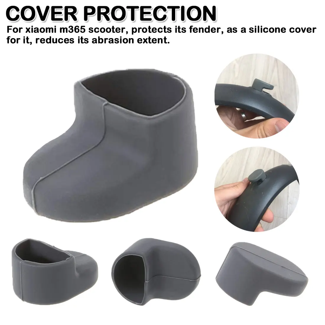 

Scooter Silicone Cover Protection Electric Skateboard For Xiaomi M365 Replacement Repair Parts