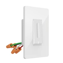 MoesHouse US WiFi умный светильник, диммер, приложение Smart Life, совместимое с Alexa Google Home для голосового управления, не требуется концентратор