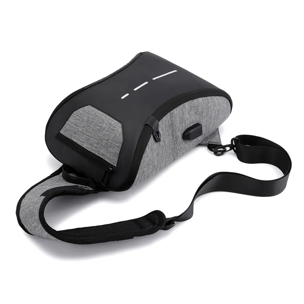 MAIOUMY, модная, унисекс, USB, нагрудная сумка, многофункциональная, высокое качество, Оксфорд, сумка через плечо, для мужчин/женщин, Unti-вор, дорожные сумки через плечо