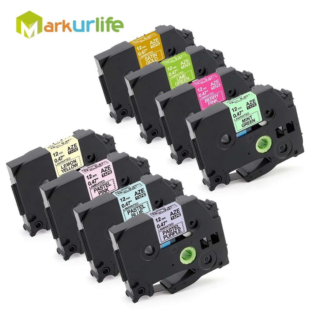 Markurlife TZe-231 TZe-631 TZe-221 запечатанных лент для матовый Бумага ленты красочные