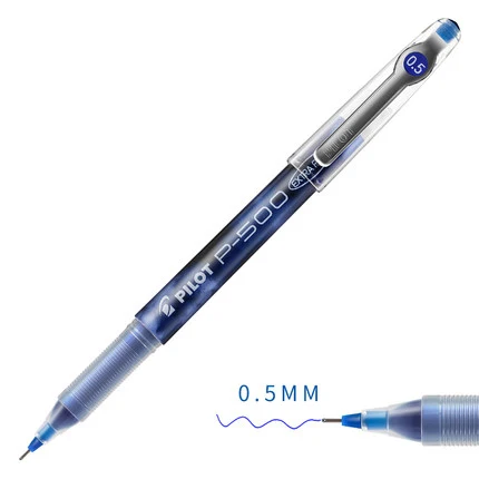 Гелевая ручка для 10 шт./партия, P-500, пилот, BL-P50, Япония, 0,5 мм/P-700, BL-P70, 0,7 мм, Ручка-роллер для офиса и школы, statonery - Цвет: Синий