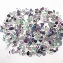 100 г/пакет натуральный смешанный кварцевый камень каменный гравий натуральные барабанные камни, минералы для аквариума украшения сада