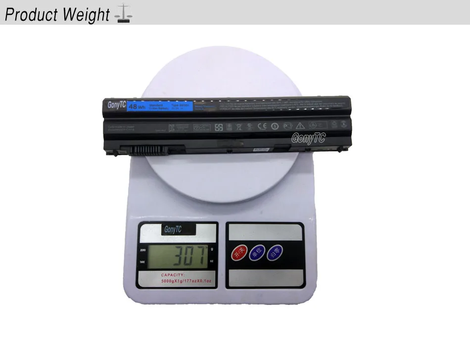 GONYTC 8858X Батарея для Dell Latitude E5420 E5430 E6420 E6430 E6520 E5530 M5Y0X HCJWT T54FJ 911MD 4YRJH PRRRF KJ321