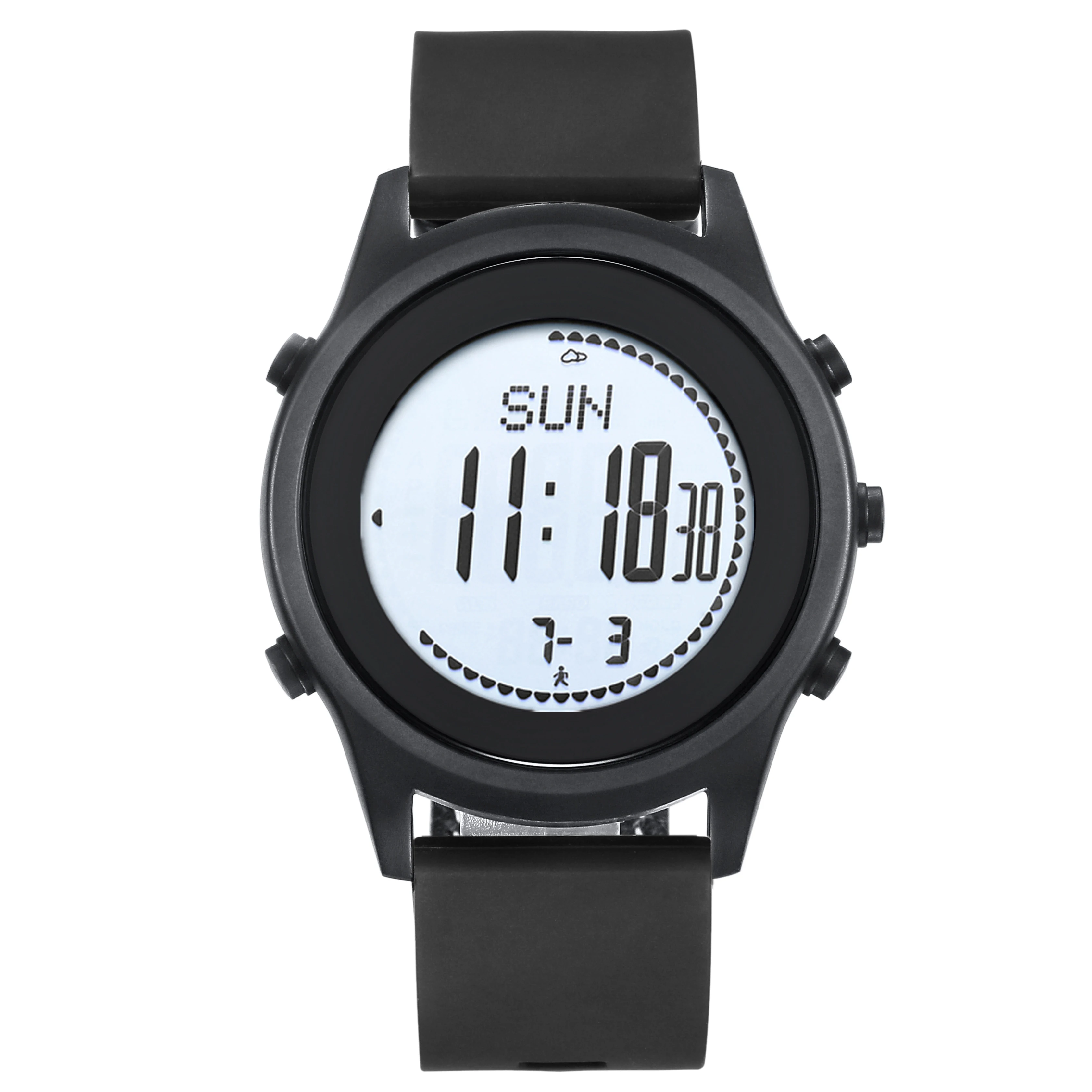 

compass altimeter temperature measurement mountaineering function movement intelligent function watch
