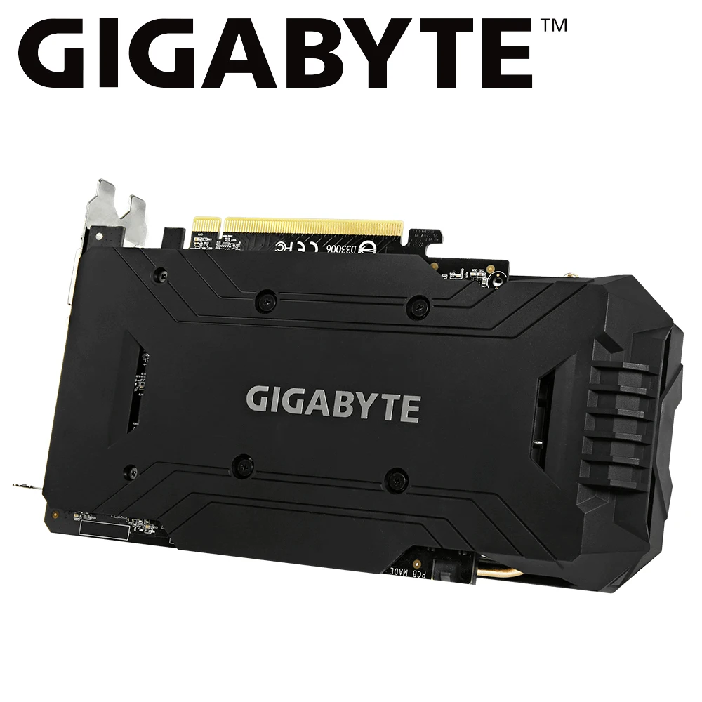 Видеокарта GIGABYTE gtx 1060 6 ГБ графическая карта NVIDIA Geforce gtx1060 GDDR5 192 бит игровой ПК б/у
