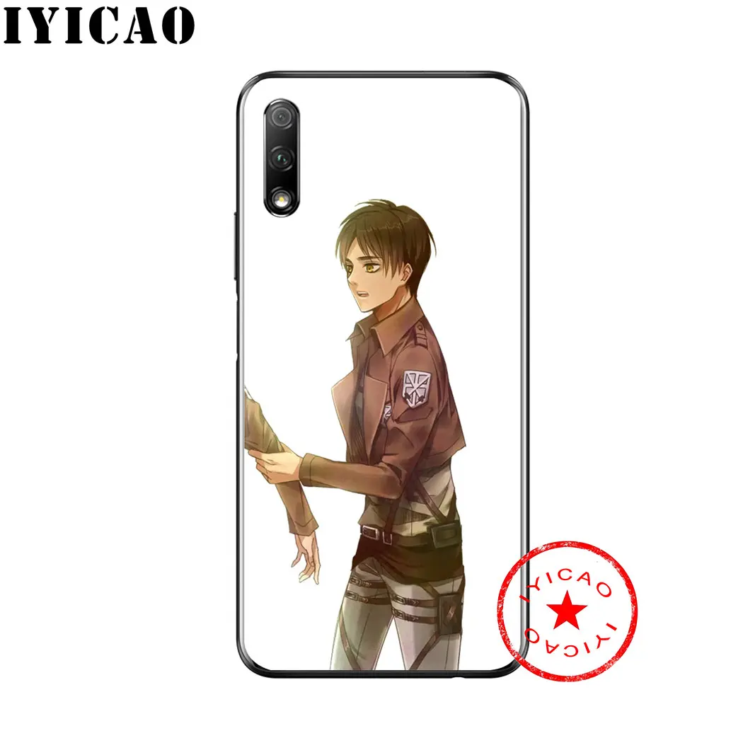 IYICAO для косплея по аниме атака на Титанов (аниме мягкий чехол huawei Honor 20 10 9 9X 8X 8C 7X 7C