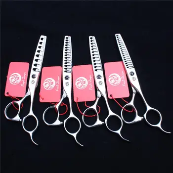 

Pro Fish Bone Haircut Thinning Shears Scissors Salon Bar-ber Hairdressing Tool Ideal hair beauty tool for hairdressers.Barber