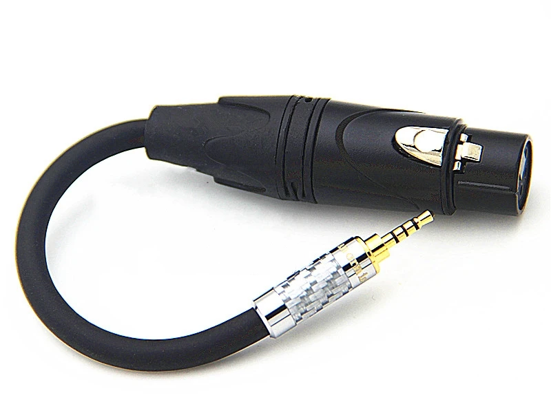 para 2.5mm 3.5mm 6.35mm 4.4mm masculino adaptador