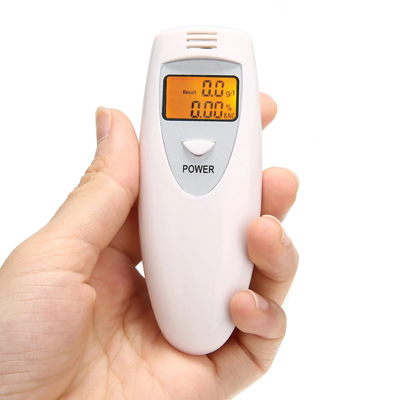 1PC Auto Car Portable LCD Digital Breath Alcohol Tester Professional Breathalyser Detector Analyzer For Safe Driving