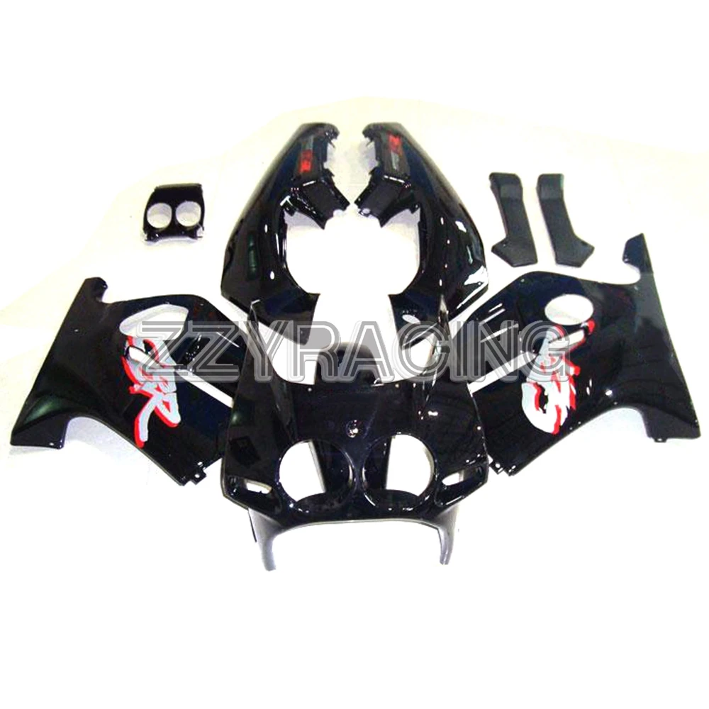 

Complete Fairings Kits for Honda CBR250RR MC19 1988 1989 CBR 250RR MC19 88 89 Year ABS Plastic Bodywork Covers Gloss Black Hulls