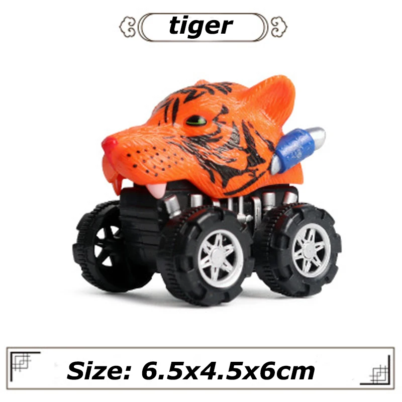 thumbnail image 1 of 26 estilos de mini modelo de coche de dinosaurio, juguete para niños, modelo de animal, coche de juguete de tracción trasera, figura de acción de coche tiranosaurio, juguetes de regalo, 1 of 5