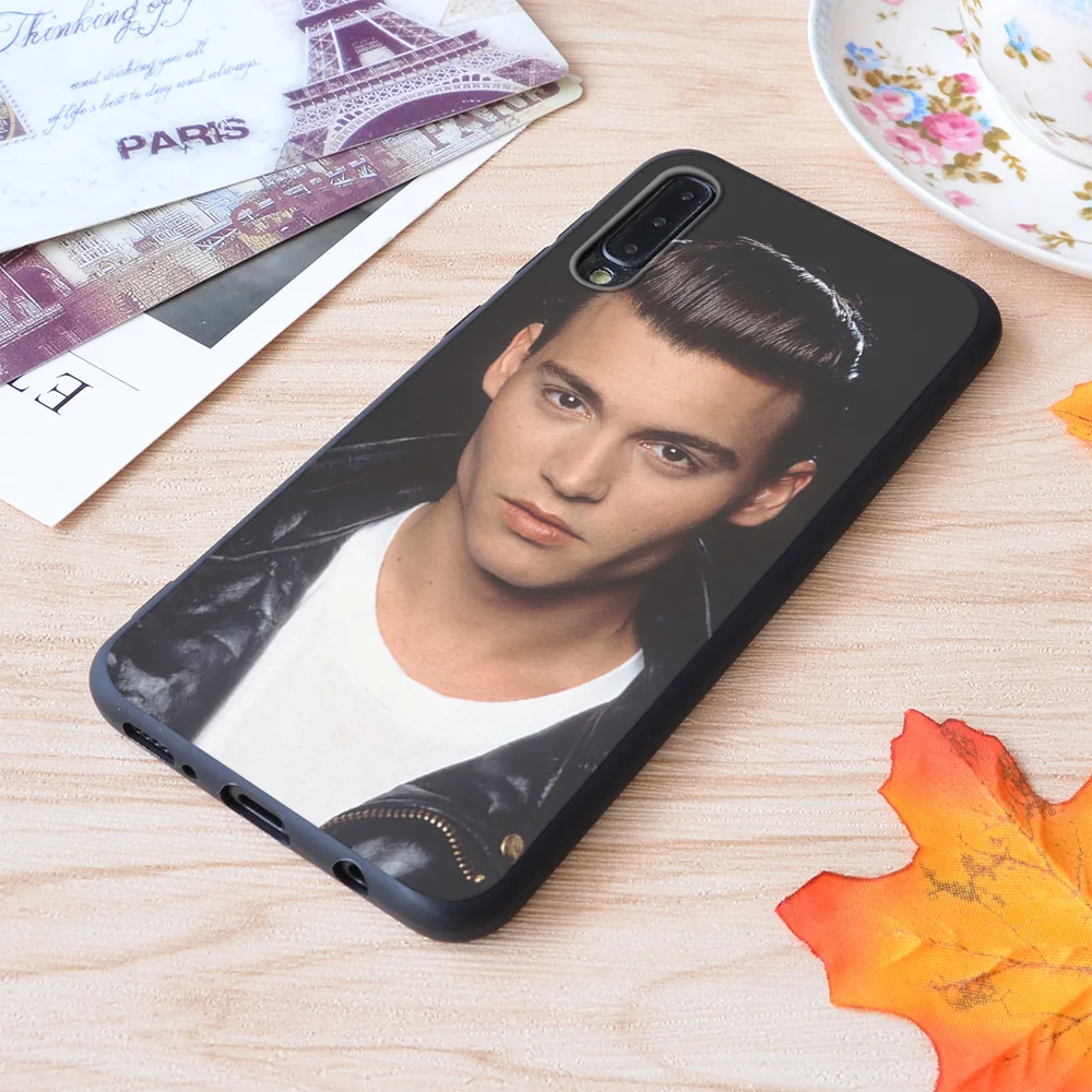 

Johnny Depp Print Soft Silicone Matt Case For Samsung Galaxy S Note and Galaxy A