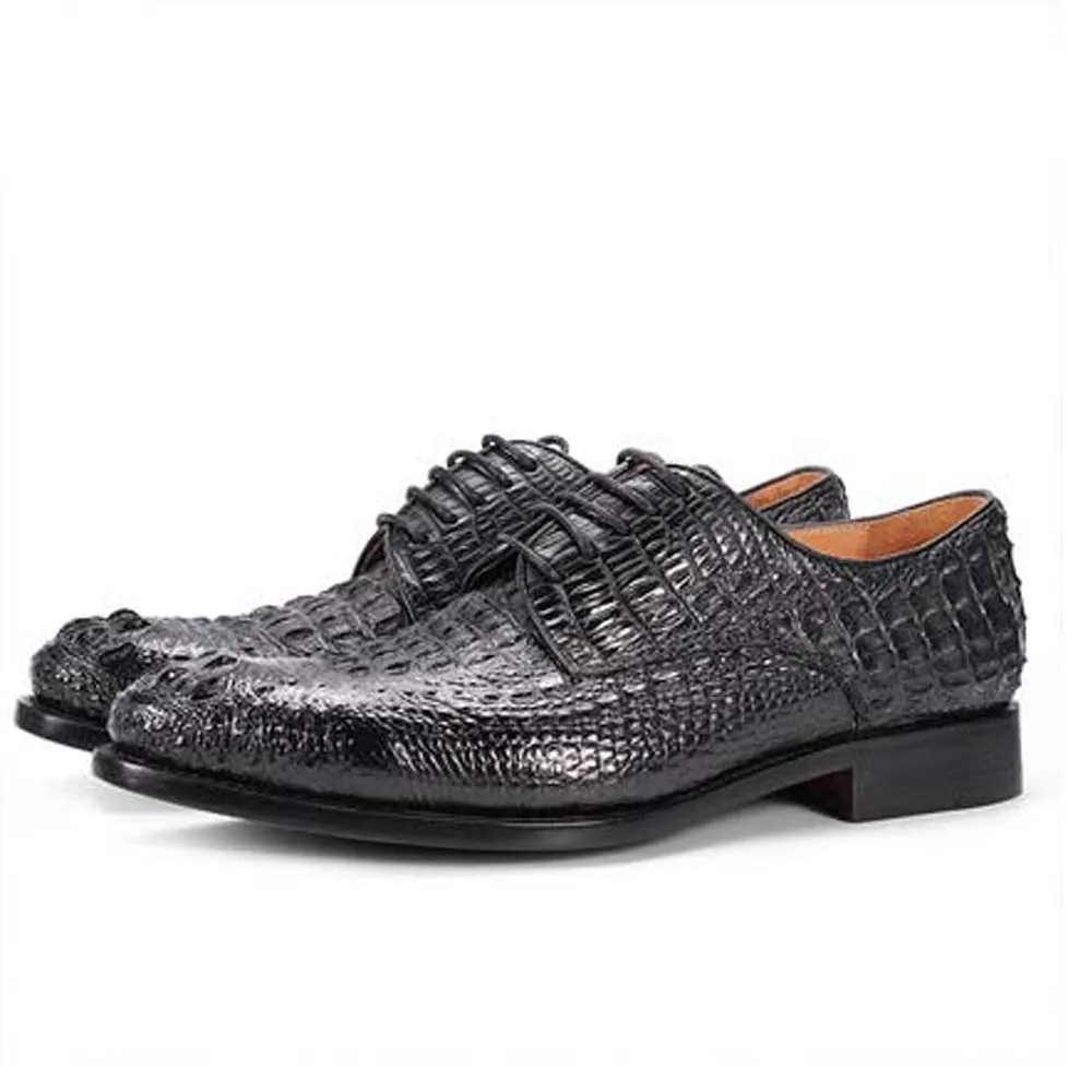 

piliyuan new crocodile leather men shoes male shoes Pure manual crocodile skull Men shoes business men dress shoes