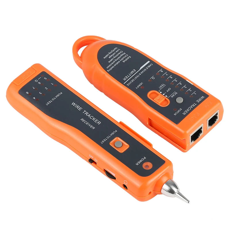 RJ11 RJ45 Cat5 Cat6 Telephone Wire Tracker Tracer Toner Ethernet LAN Network Cable Tester Detector Line 3