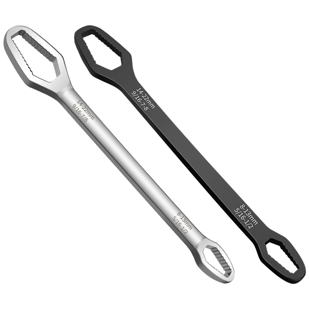 inglesa regulable Universal, llave de carraca de doble cara, herramientas de Reparación de bicicletas para máquina DIY|Llave| - AliExpress