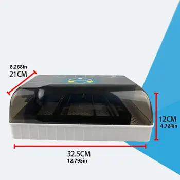 

Good Farm Egg Incubator Automatic 12 Egg Hatchery Machine Newest Temperature Humidity Control Chicken Duck Quail Bird Brooder