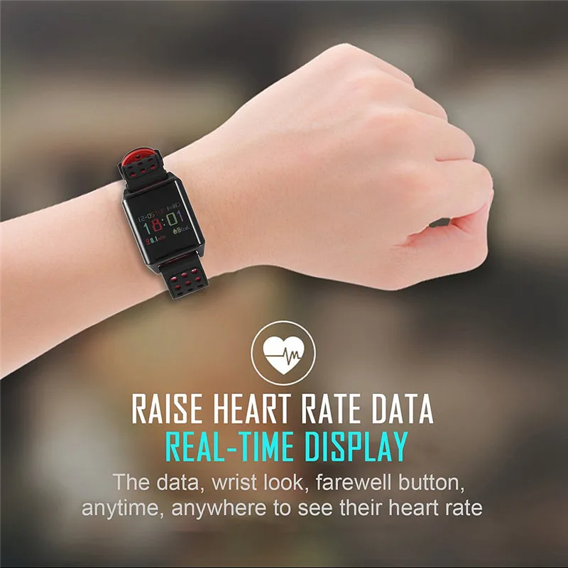 Водонепроницаемый 3D изогнутый экран Многофункциональный Bluetooth умный Браслет напоминание о звонках монитор здоровья Шагомер Портативный