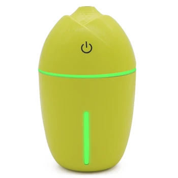 

Ultrasonic Air Humidifier Essential Oil Diffuser Lights Electric Aromatherapy Usb Humidifier Car Aroma Diffuser Green