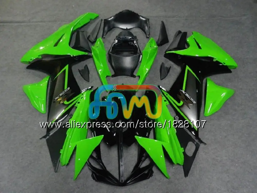 Инъекции для SUZUKI GSXR 600 750 GSXR750, возрастом 11, 12, 13, 14, 15, 39BS. 0 K11 GSXR600 2011 2012 2013 обтекатель черый белый - Цвет: No. 15
