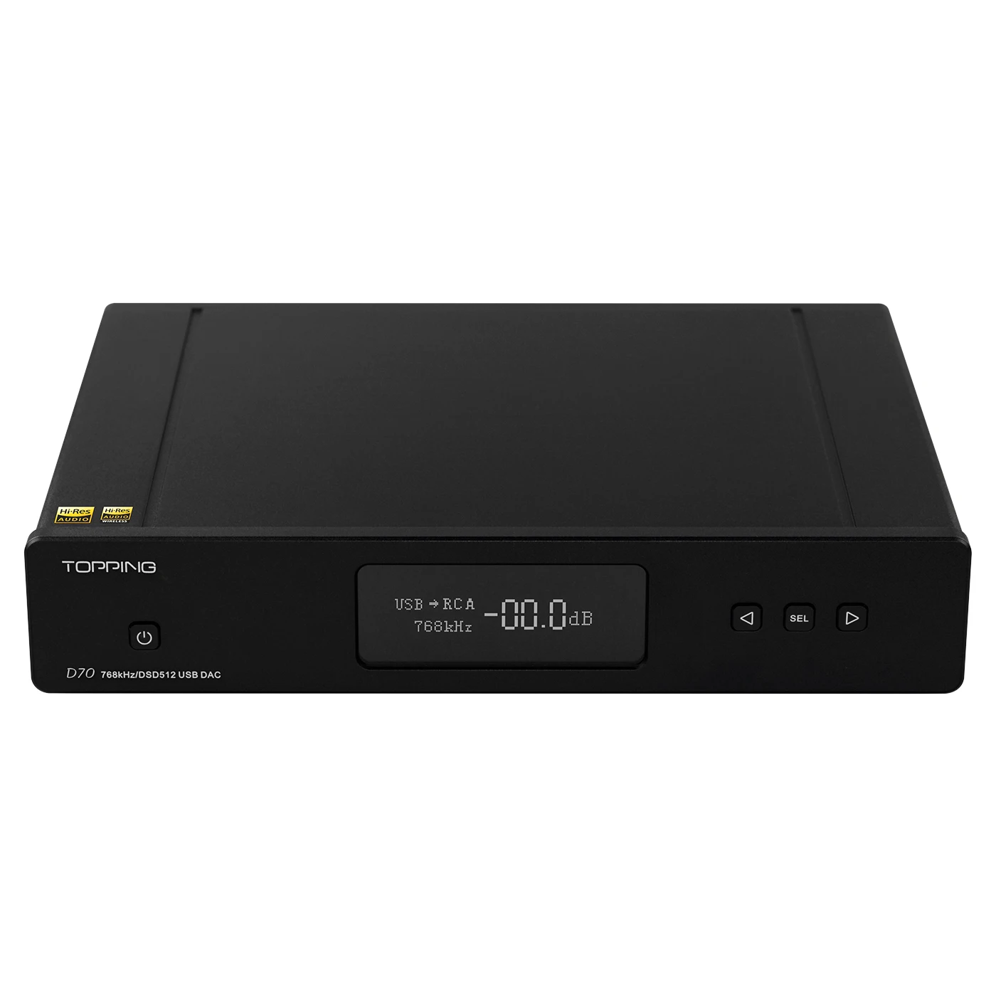 

TOPPING D70 Full Balanced DAC Amplifier Bluetooth XMOS XU208 AK4497 USB DAC Audio Amp Decoder DSD512 Optical Caoxial input