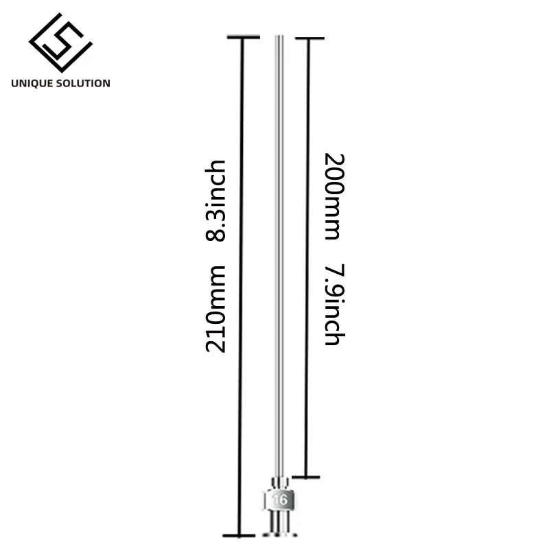 1Pc - 100mm or 150mm，200mm 300m 400mm Cannula Length Dispensing Needle (8G,10G,12G,14G...27G Optional)- Blunt Tip All Metal1Pc - 100mm or 150mm，200mm Cannula Length Dispensing Needle (8G,10G,12G,14G...27G Optional)- Blunt Tip, All Metal best stepper motor for 3d printer 3D Printer Parts & Accessories