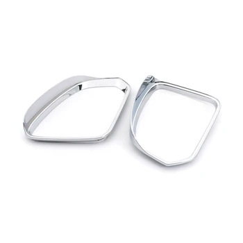 

abs Car-Styling Accessories Mirror Rain Eyebrow Cover Trim 2PCS for Volvo XC40 2018 2019 2020