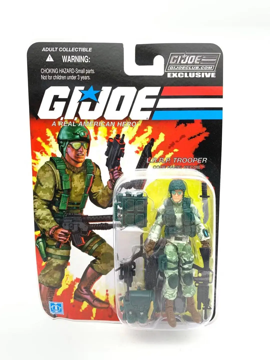 GIJOE 1/18 коллектор клуб эксклюзивный FSS 8,0 Recoil фигурка новая