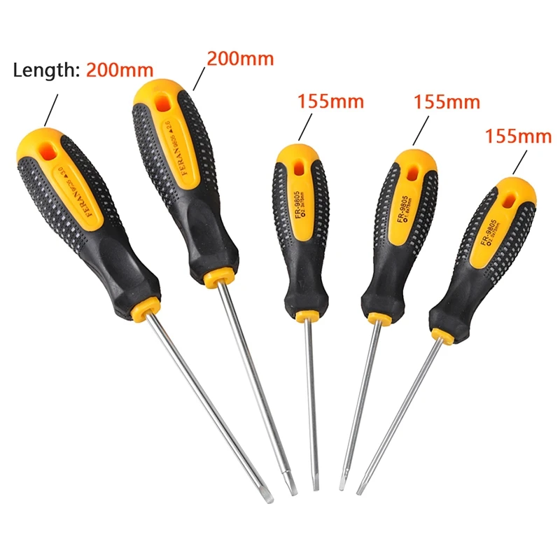 EASY-14Pcs Набор отверток, тройная отвертка типа H Y, ручные инструменты, Набор отверток для домашнего ремонта, набор ручных инструментов