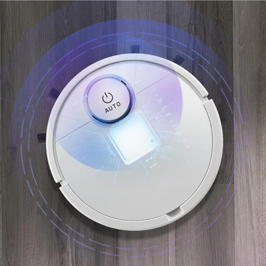 Smart Sensor Self Charging Robotic Vacuum Cleaner Machine for Household Use