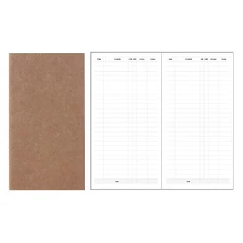 

21x 11cm Notebook Daily Memo Stationery School Supplies Drawing Gifts Practical Notepad Journal Handwriting Exercise Travel