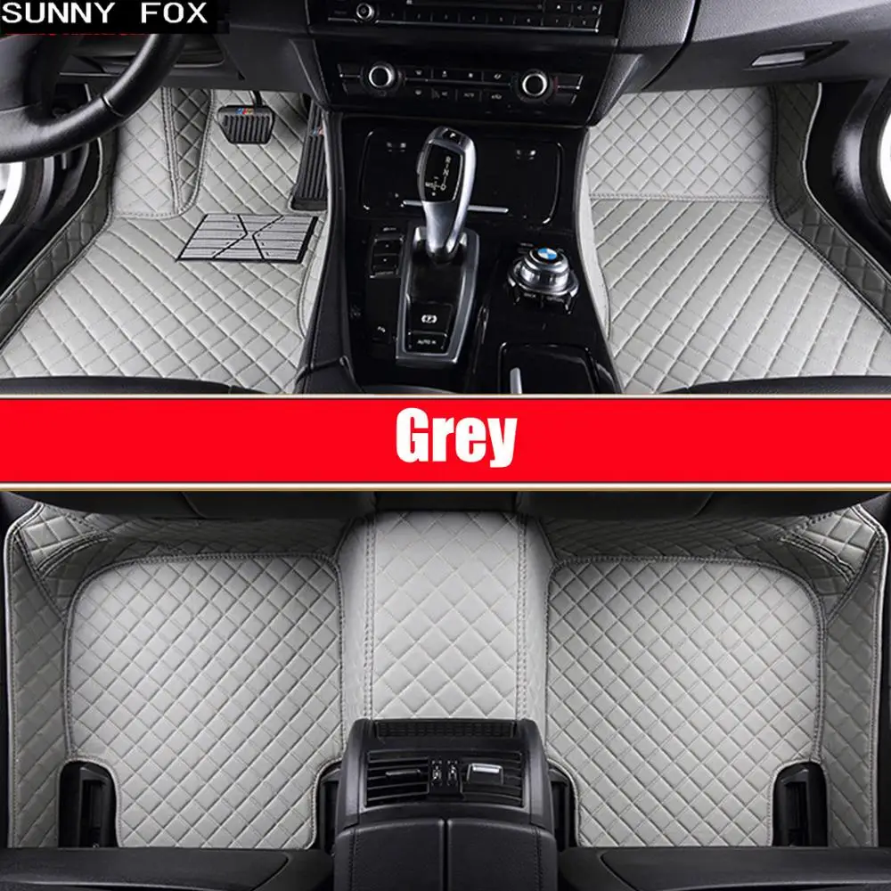 

SUNNY FOX Car floor mats for Kia Carens Rondo Sorento Sportage Optima K5 Forte 5D all weather car-styling carpet floor liners
