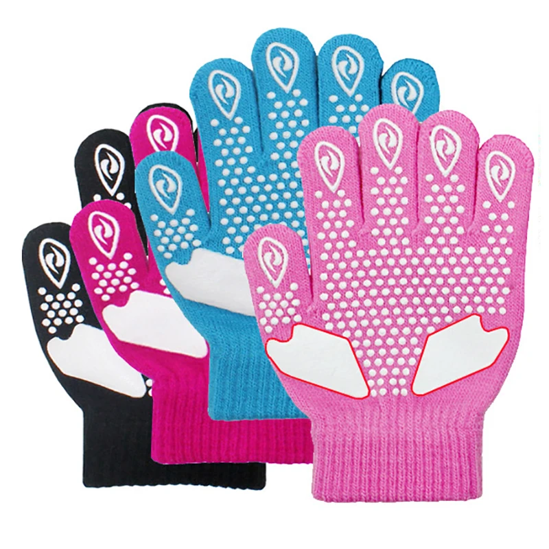 Детские перчатки лыжные, полный палец, горный хрусталь, противоскользящие, Термоодежда, наружные аксессуары для спортивной одежды