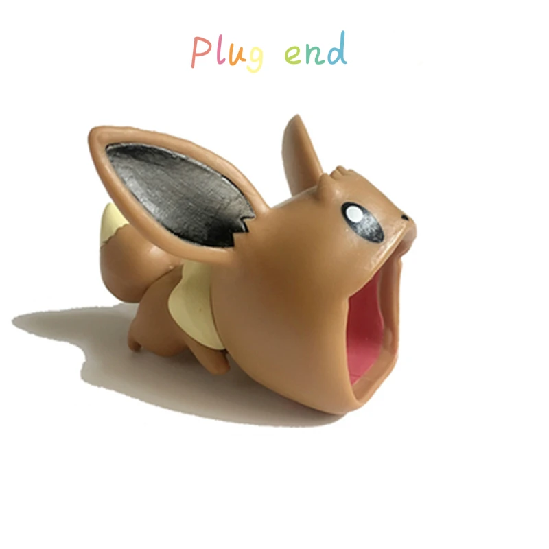 big Eevee Pokemon Go Eevee USB защитный чехол большой кабель Bite косплей реквизит аксессуары для IPhone Покемон Пикачу - Цвет: big Eevee
