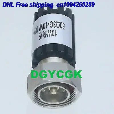 

DHL 10pcs DIN 7/16 male plug 10Watts W RF coaxial Termination DUMMY Loads DC 0-3GHZ 50ohm 22rd