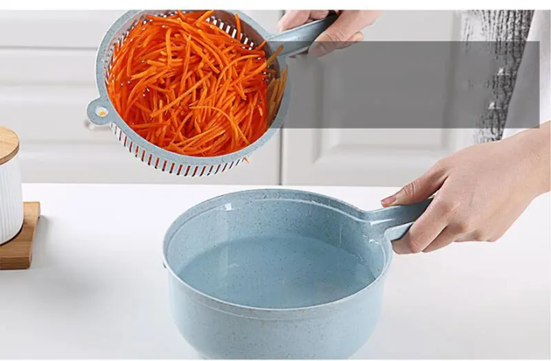 1 шт. с ручкой многофункциональный нож для овощей Кухонные гаджеты аксессуары овощерезка слайсер Яйцо Сепаратор