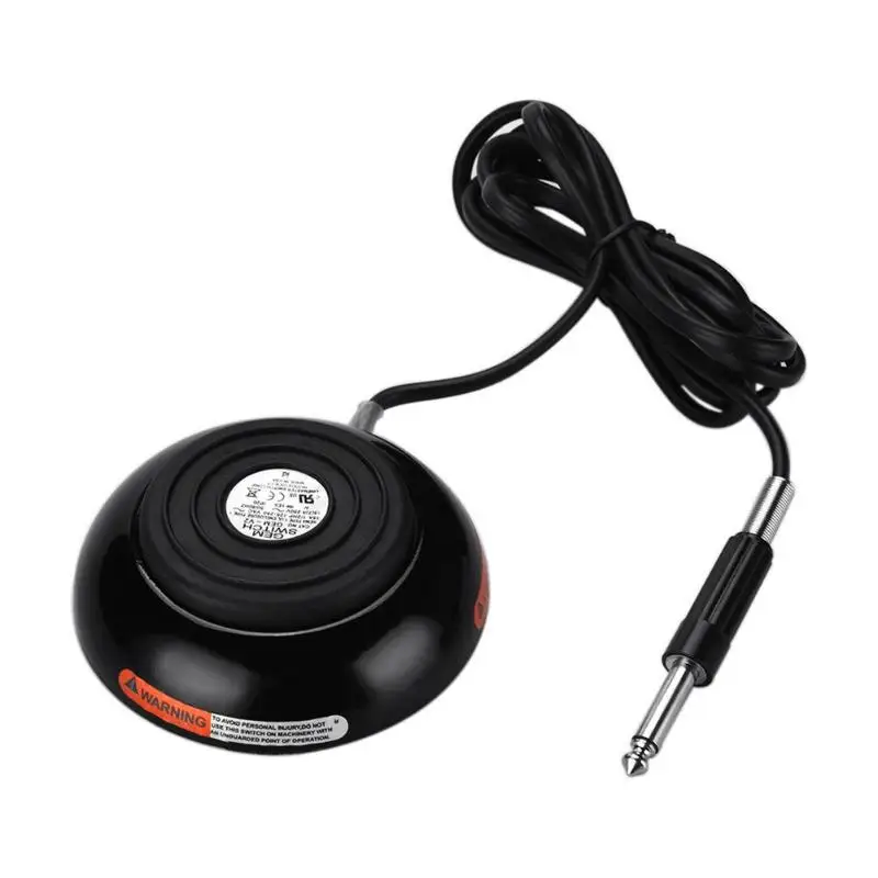 

Tattoo Machine Foot Pedal Switch Stainless Steel Round Tattoo Foot Pedal