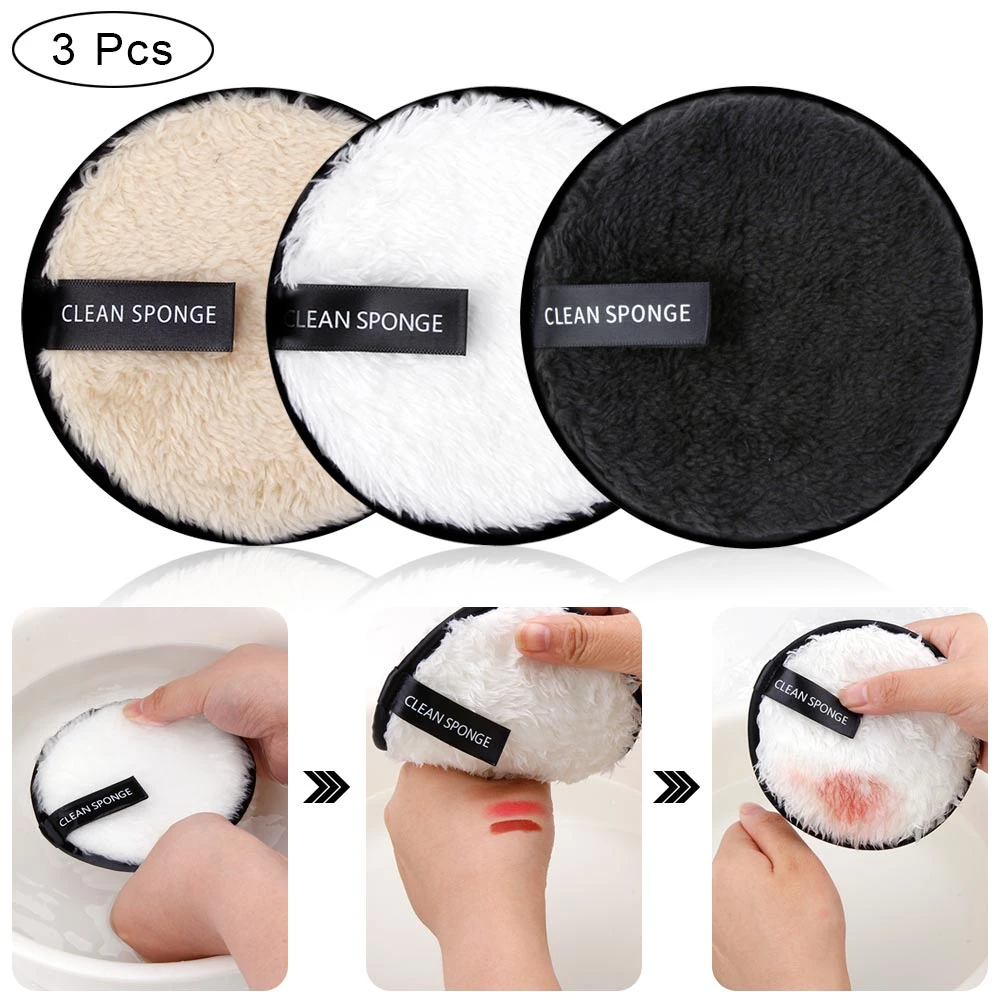 washable cotton pads face