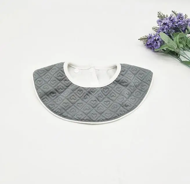 Grey Bibs 1 шт., милая шляпа на зиму осень для новорожденных, детская шапочка с вышитым котом из мультфильма для маленьких девочек и мальчиков, 2 цвета, хлопковая шапка с наушниками, 3-10 месяцев - Цвет: Grey Bibs