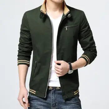 

Hot 2020 Men Jackets Coats Spring High Cotton Streetwear Male Outerwear Mens Plus Size Outdoors Bomber Jacket